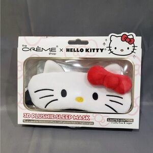 The Creme Shop 3D Plushie Sleep Mask Hello Kitty New